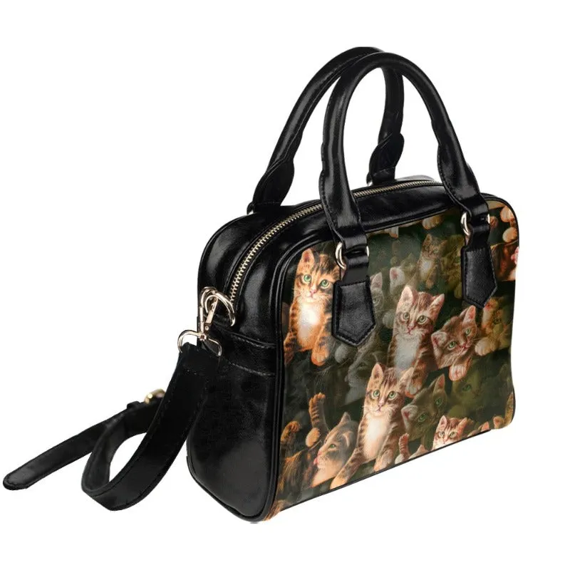 Cat Lover Shoulder Handbag