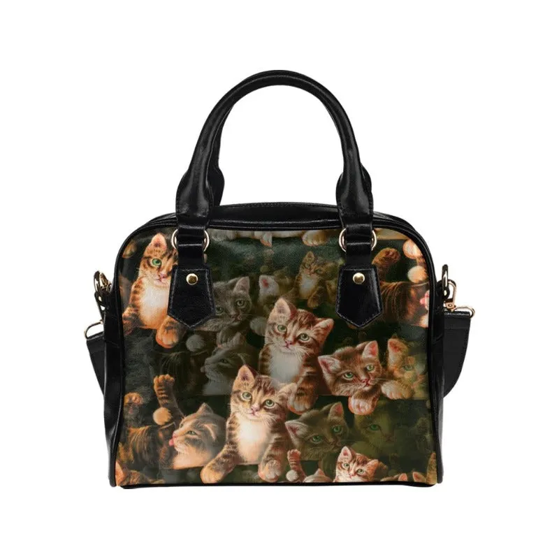 Cat Lover Shoulder Handbag