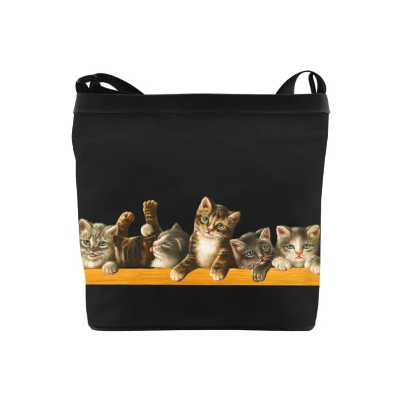 Cat Meow Shoulder Handbag For Cat Lady