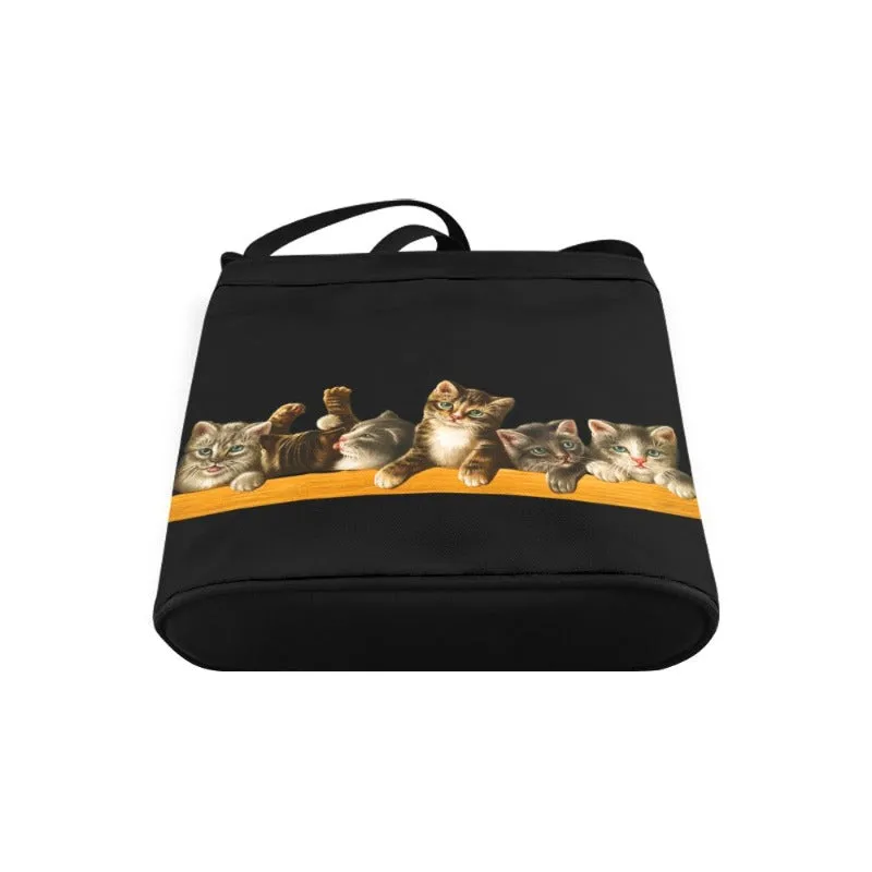 Cat Meow Shoulder Handbag For Cat Lady