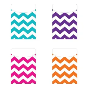 CHEVRON PEEL & STICK POCKETS 25CT