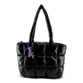 C.O.B by CULTURE OF BRAVE BIGTIME TOTE HANDBAG | BLACK