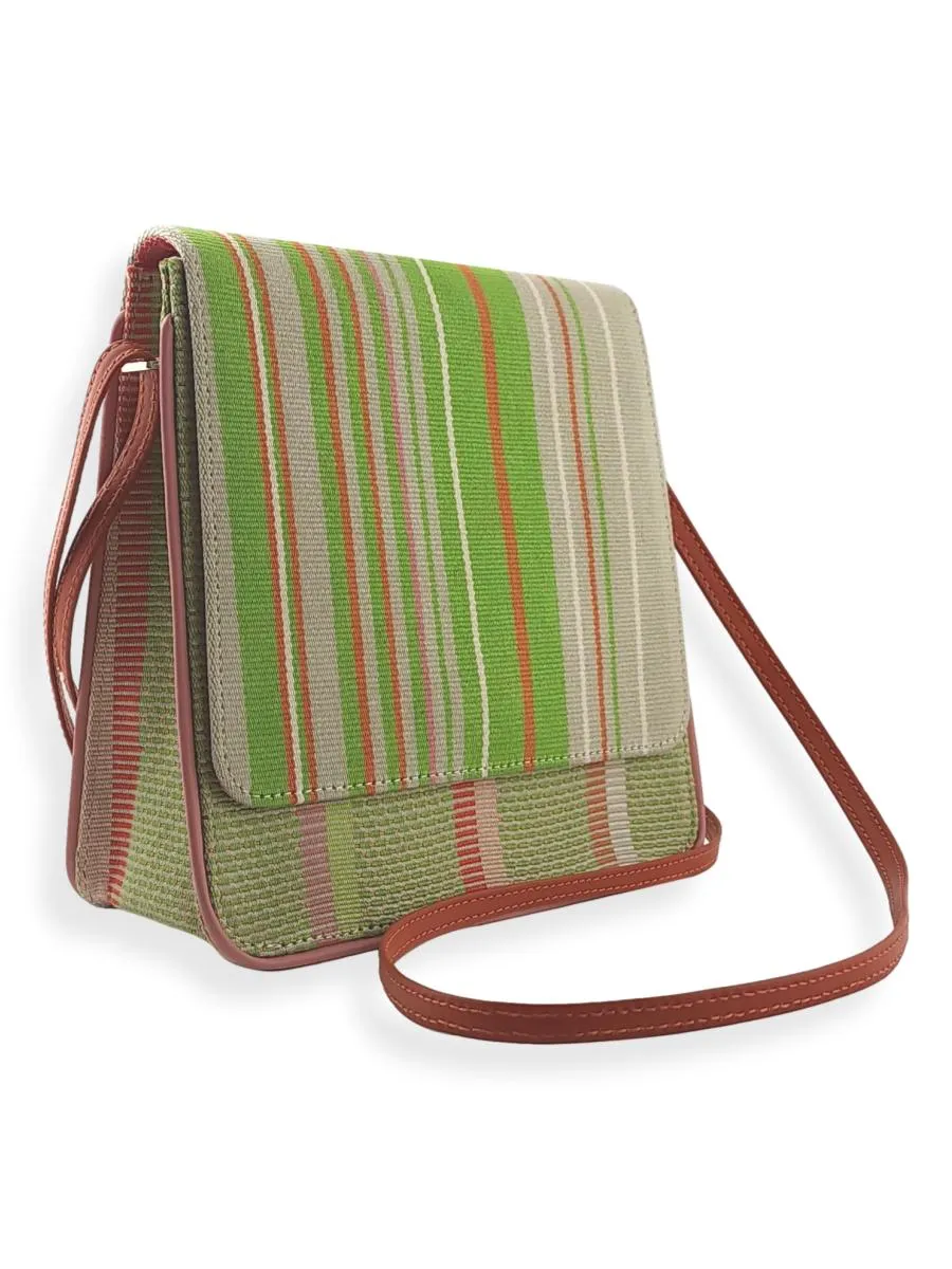 Cocktail Crossbody Light Taupe Green Orange 04