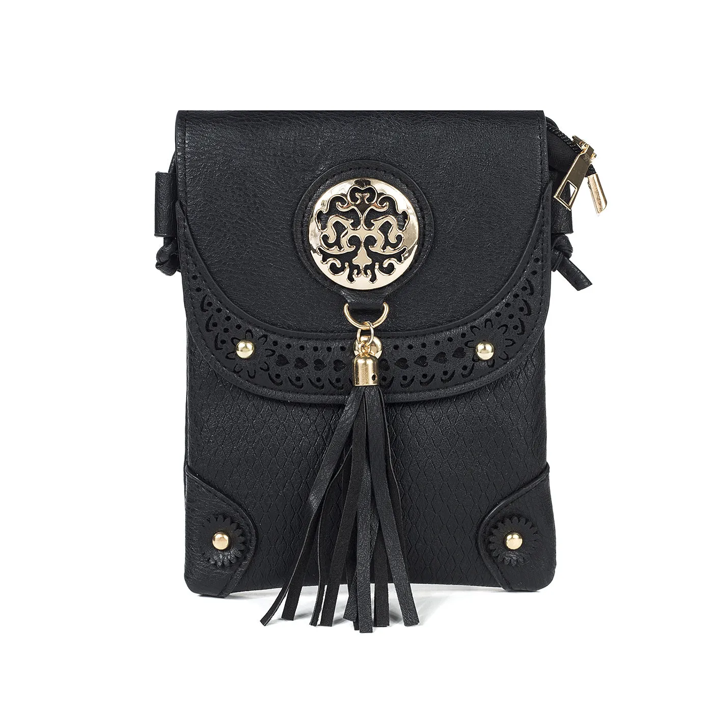 Cross Body Bag B5915-1 Black