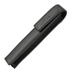 Cross Single Pen Pouch Classic Black with Snap Closure