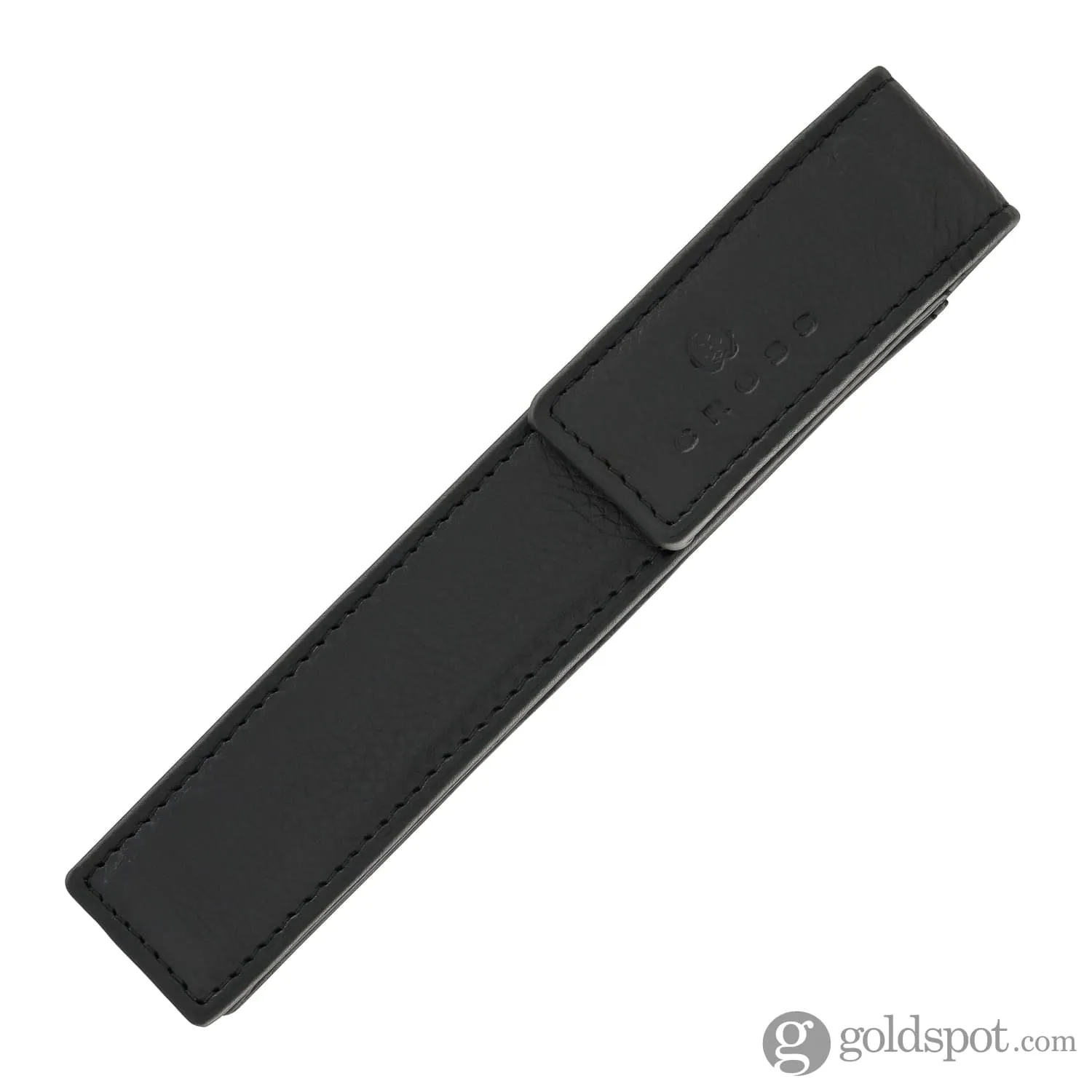 Cross Single Pen Pouch Classic Black with Snap Closure