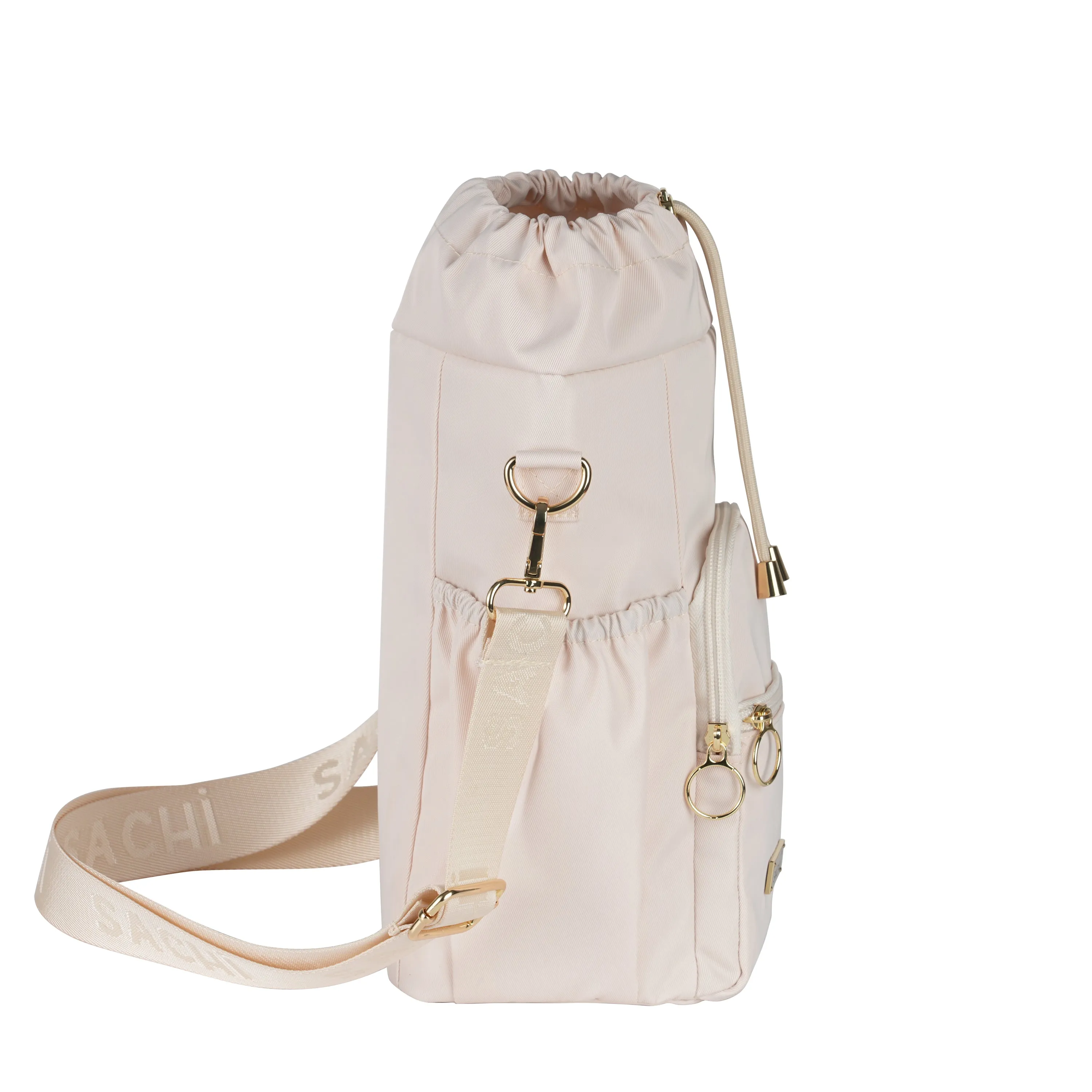 Crossbody Insulated Bottle Bag Alabaster