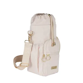 Crossbody Insulated Bottle Bag Alabaster