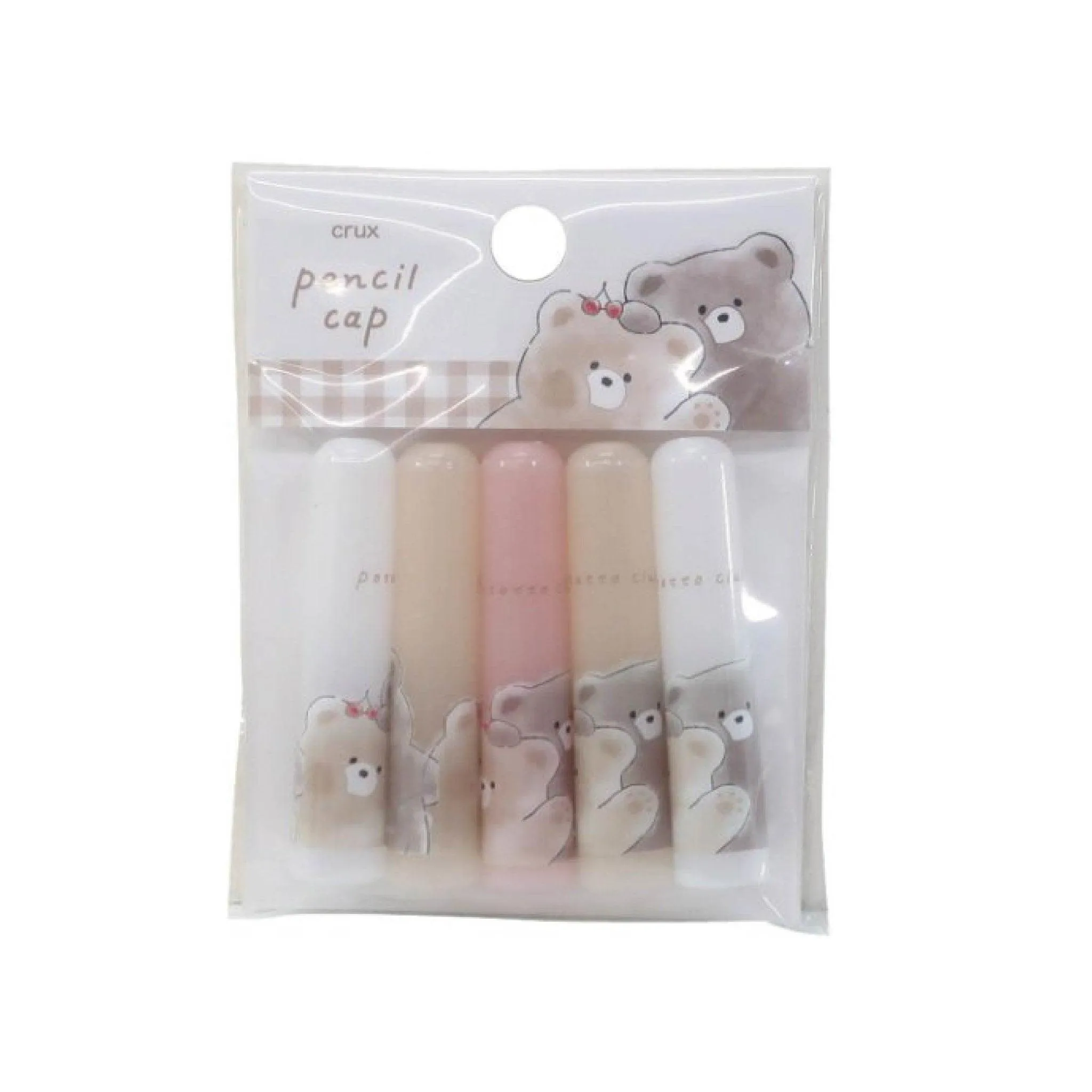 CRUX 10229 hand-painted cute animal pattern modeling Potetto Club five into the pencil cover modeling pencil cover