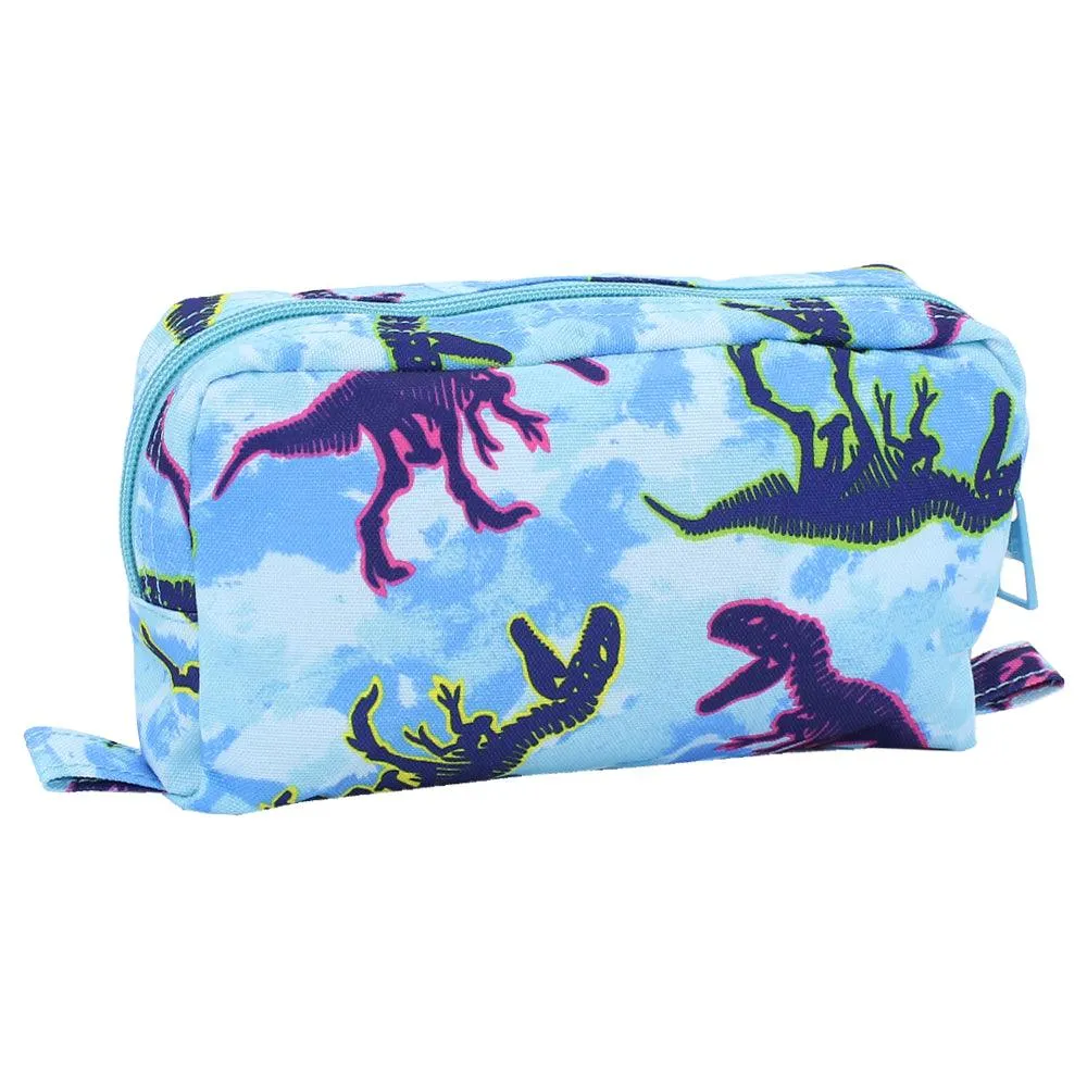 CUBS DINO TIE DYE PENCIL CASE