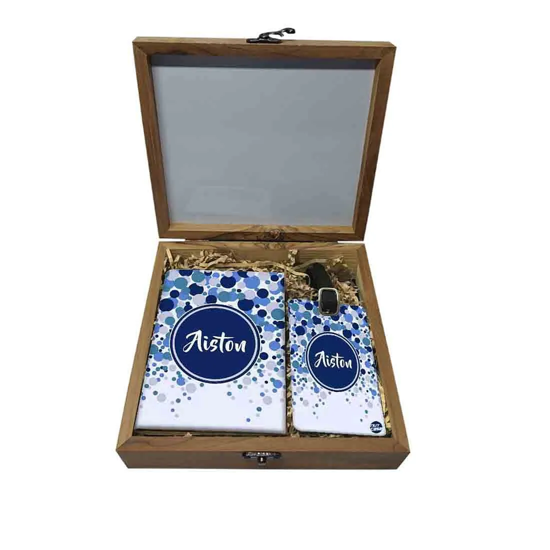 Customized Travel Gifts - Blue Bubbles