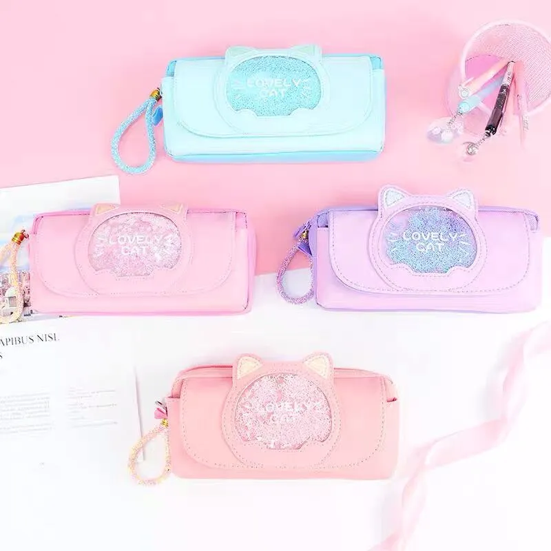 Cute Cat Pencil Bag