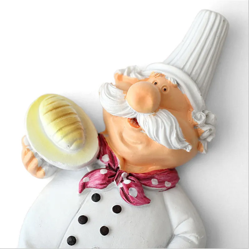 Cute Chef Wall-mounted Wire Plug Holder - Jennyhome