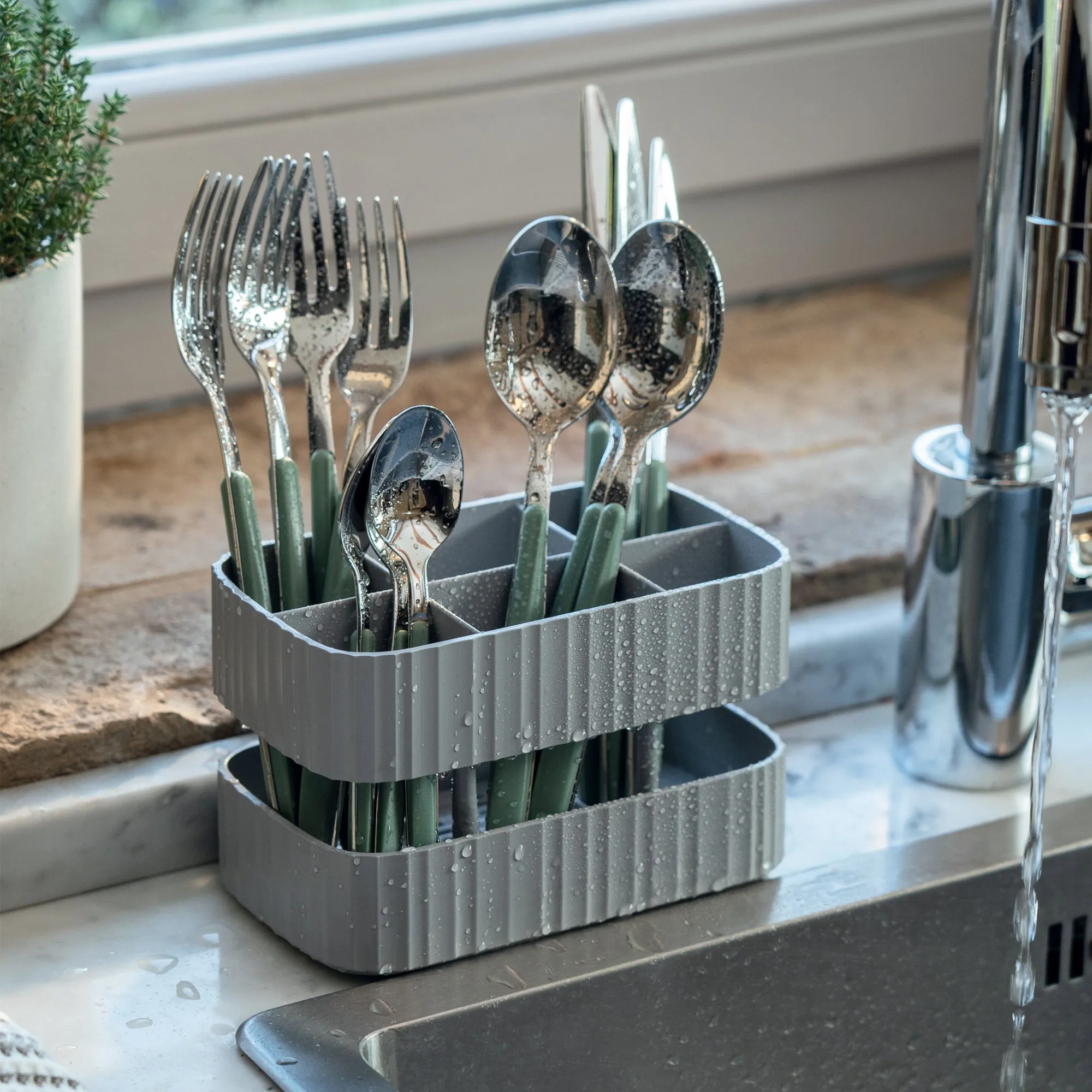 CUTLERY DRAINER 'DRAIN&SAFE' "ORGANIZATION"