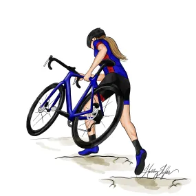 Cyclocross Girl Print [FINAL SALE]