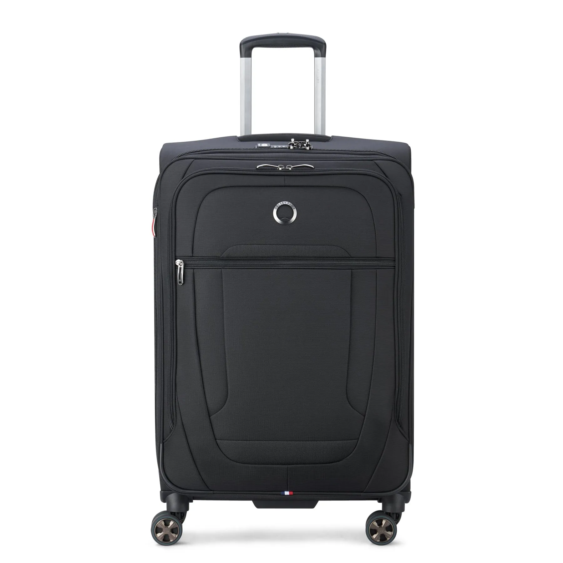 Delsey Helium DLX Medium Checked Expandable Spinner