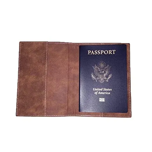 Designer Passport Cover - Serial Chiller Black