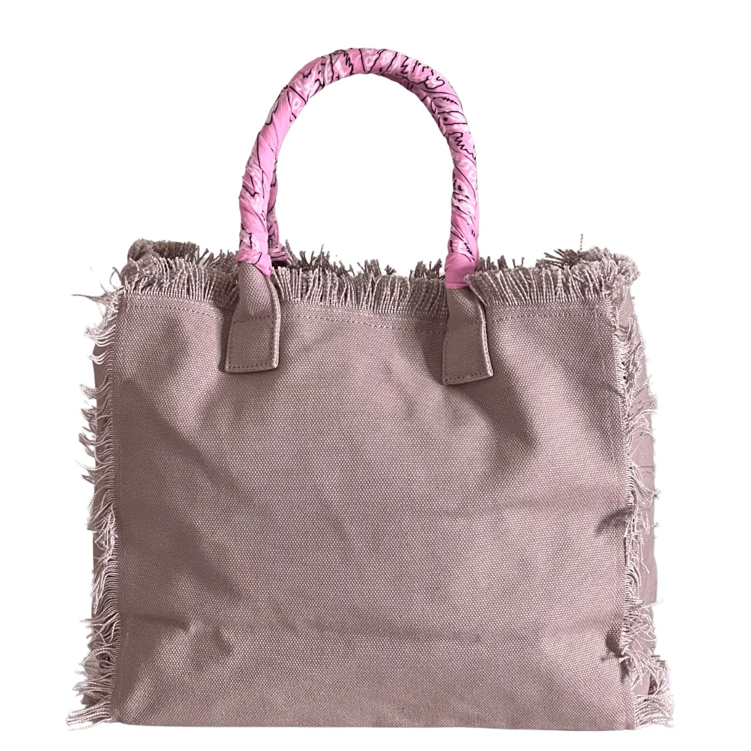 Dripping LOVE Shoulder Tote - Pink/Green