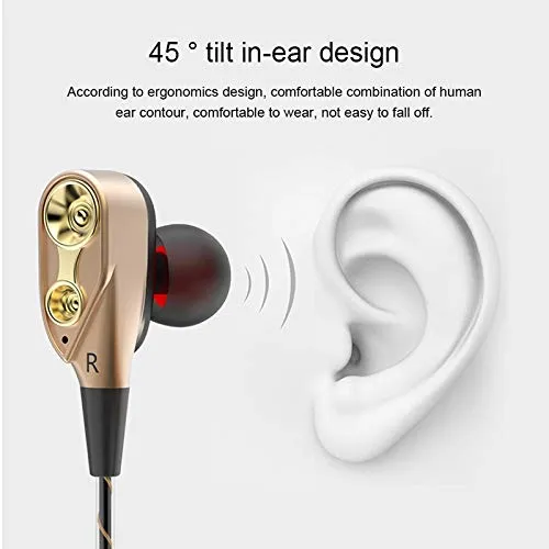 Dual Drive Stereo Wired Earphone