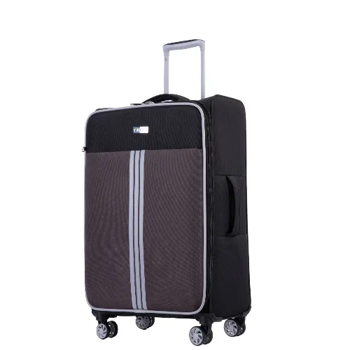 Eagle Dignity Two Tone Light Weight Expandable Suitcase - 19 Inch Cabin Size