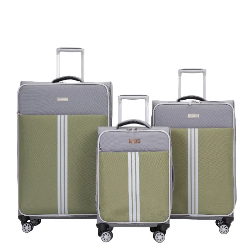 Eagle Dignity Two Tone Light Weight Expandable Suitcase - 19 Inch Cabin Size