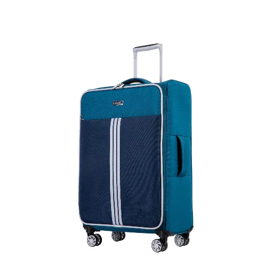 Eagle Dignity Two Tone Light Weight Expandable Suitcase - 19 Inch Cabin Size