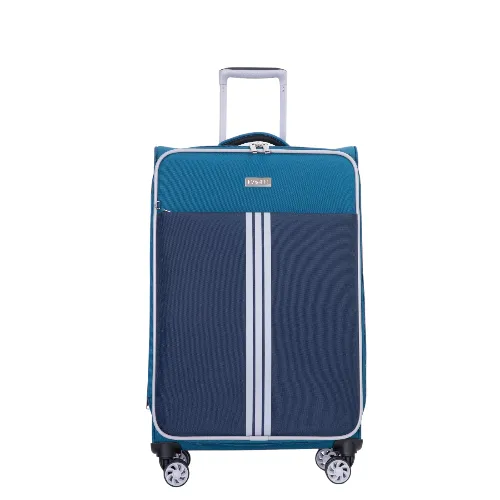 Eagle Dignity Two Tone Light Weight Expandable Suitcase - 19 Inch Cabin Size