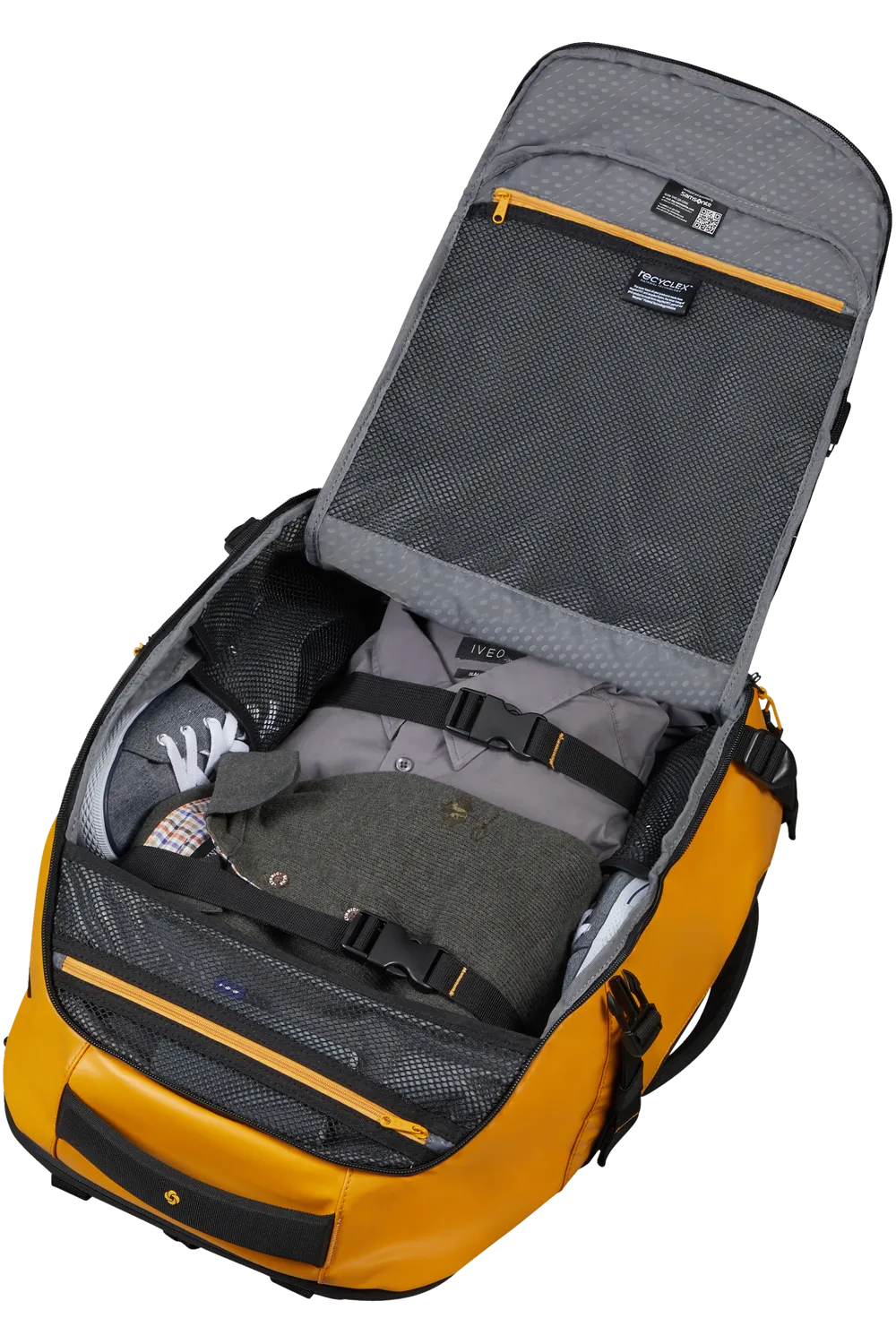 ECODIVER Travel Backpack S - Yellow