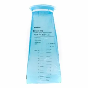 Emesis Bag McKesson 40 oz. Blue Count of 100 By McKesson