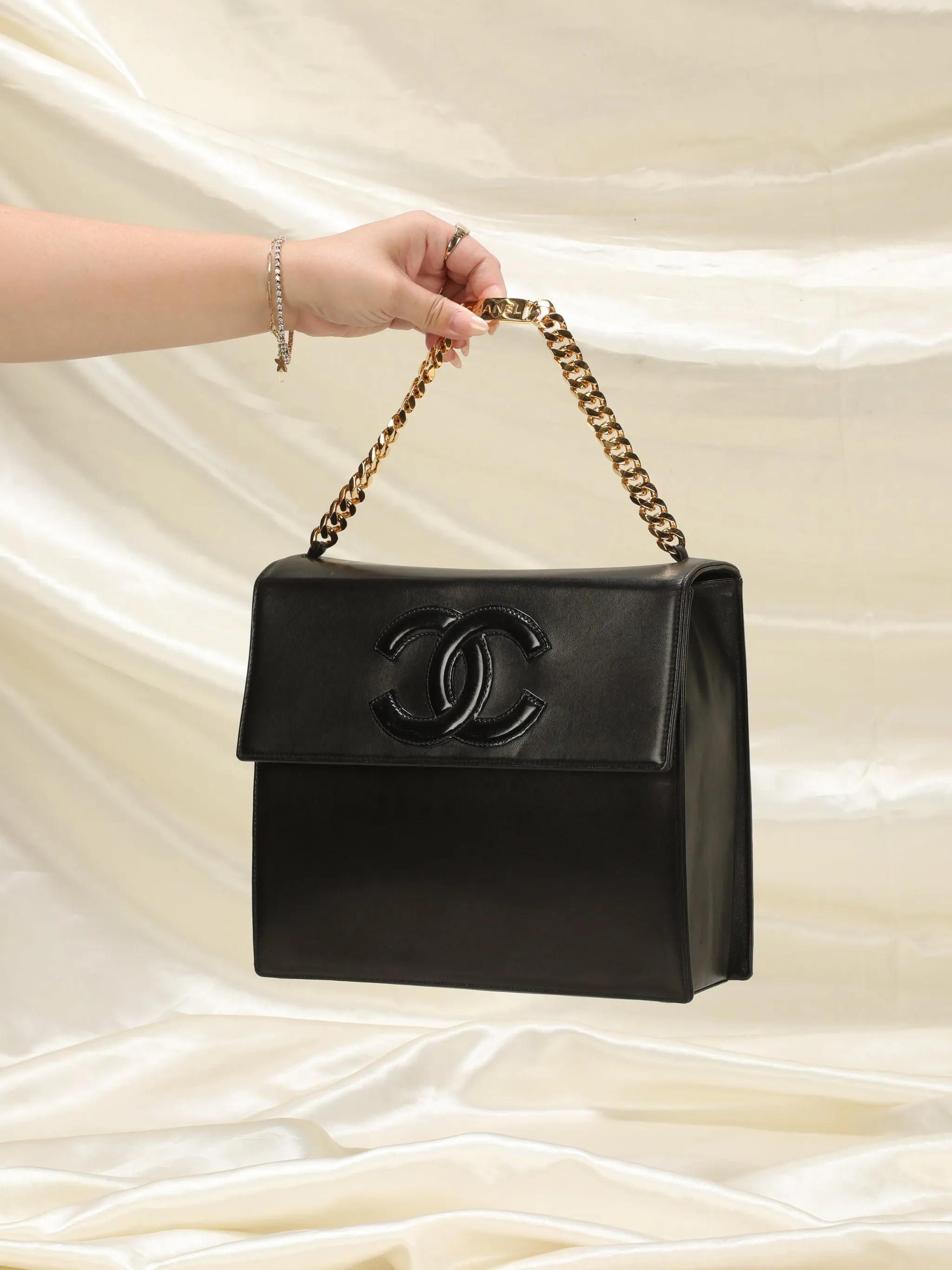 Extremely Rare CL Timeless Curb Chain Bag