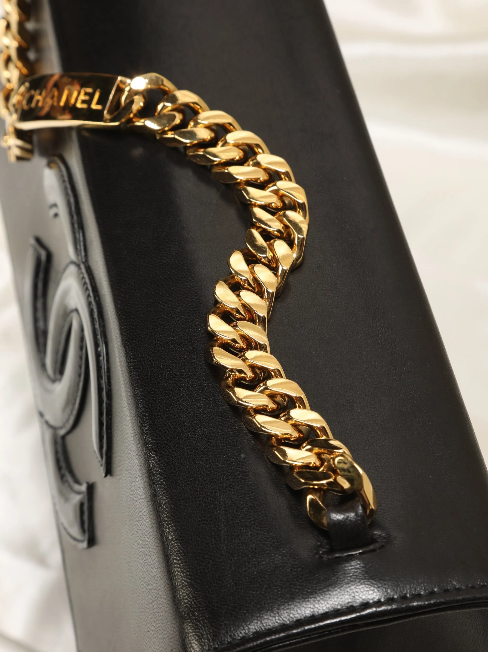 Extremely Rare CL Timeless Curb Chain Bag