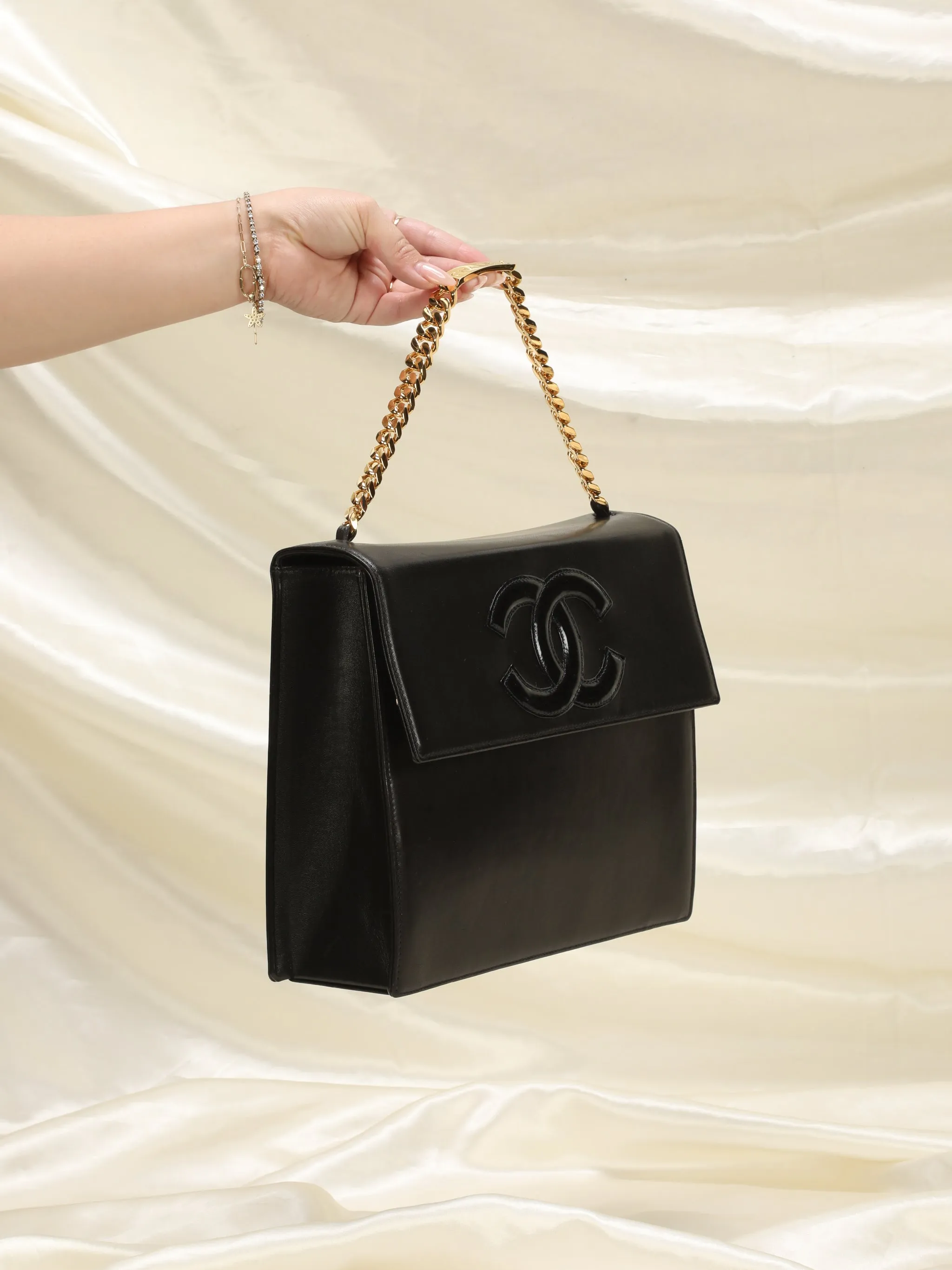 Extremely Rare CL Timeless Curb Chain Bag