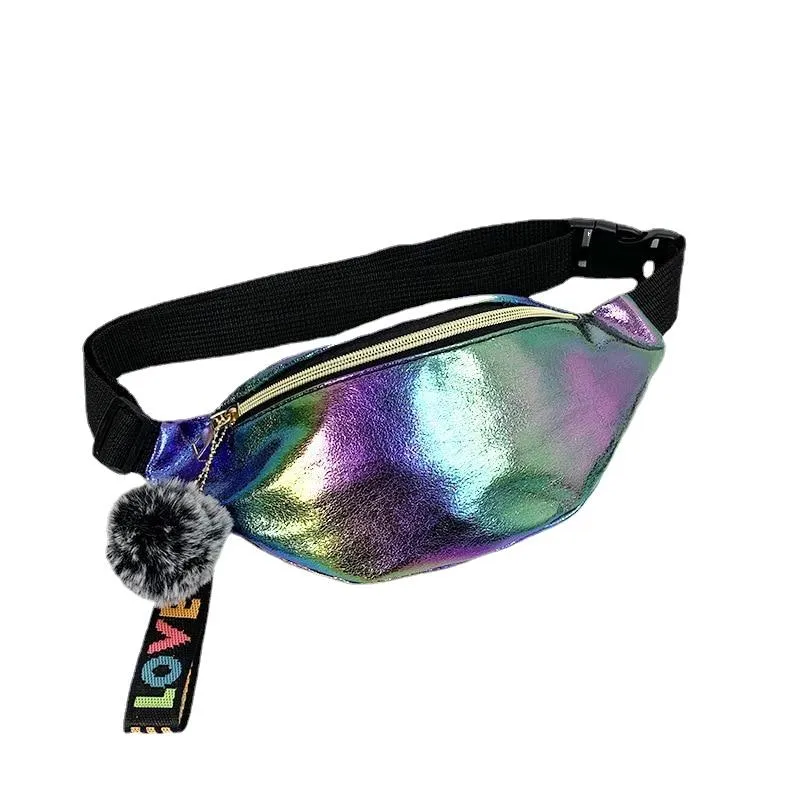 Fashionable Cool Women's Sequins Print Waist Packs