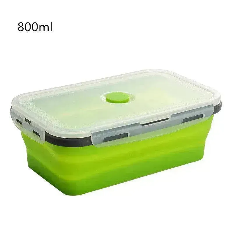 Folding lunch box