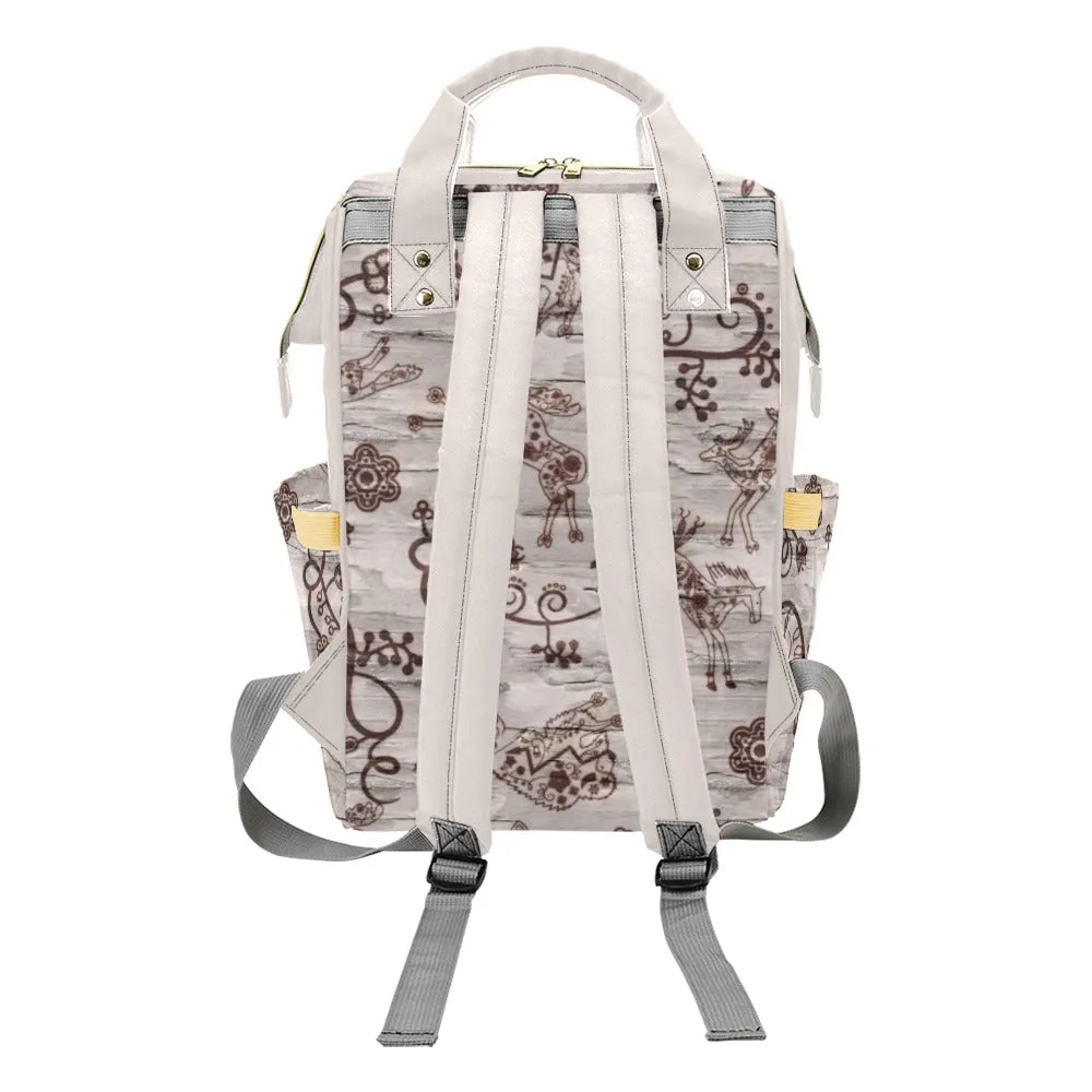 Forest Medley Multi-Function Diaper Backpack/Diaper Bag