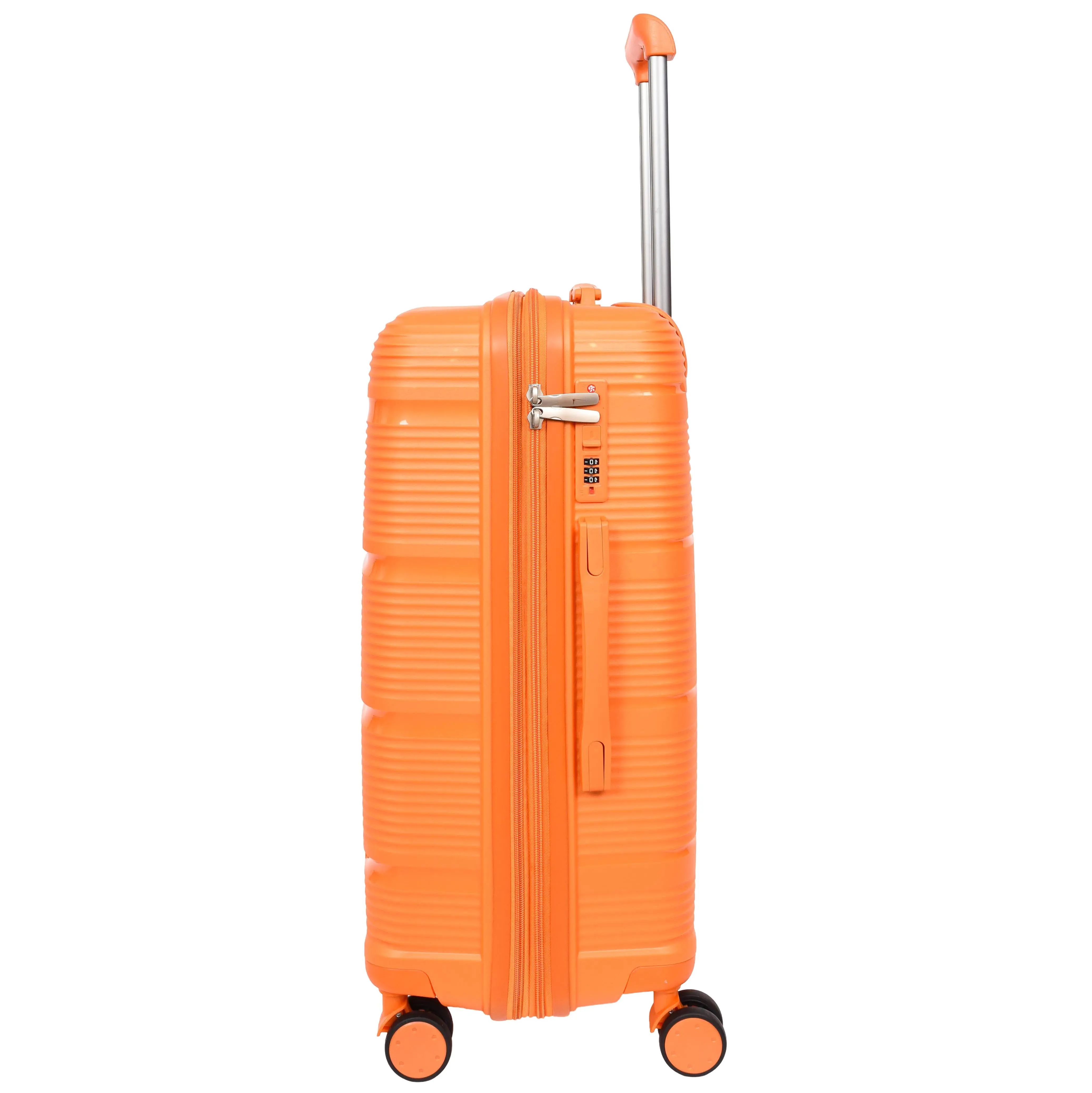 Four Wheel Expandable Suitcase Hard Shell Luggage Pathfinder