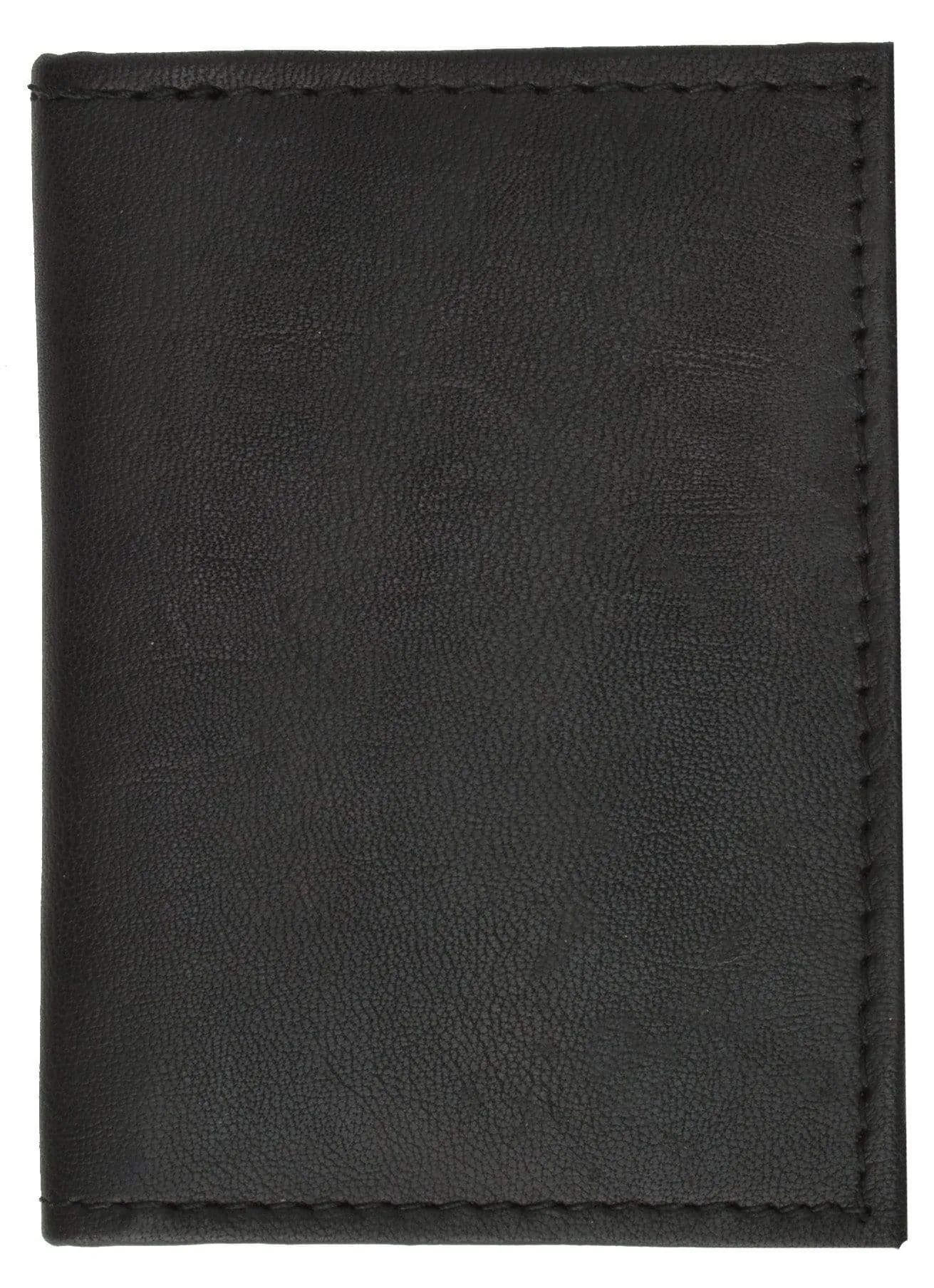 Genuine Lamb Leather Bifold Business Card and Credit Card Holder Top Load 68 (C)