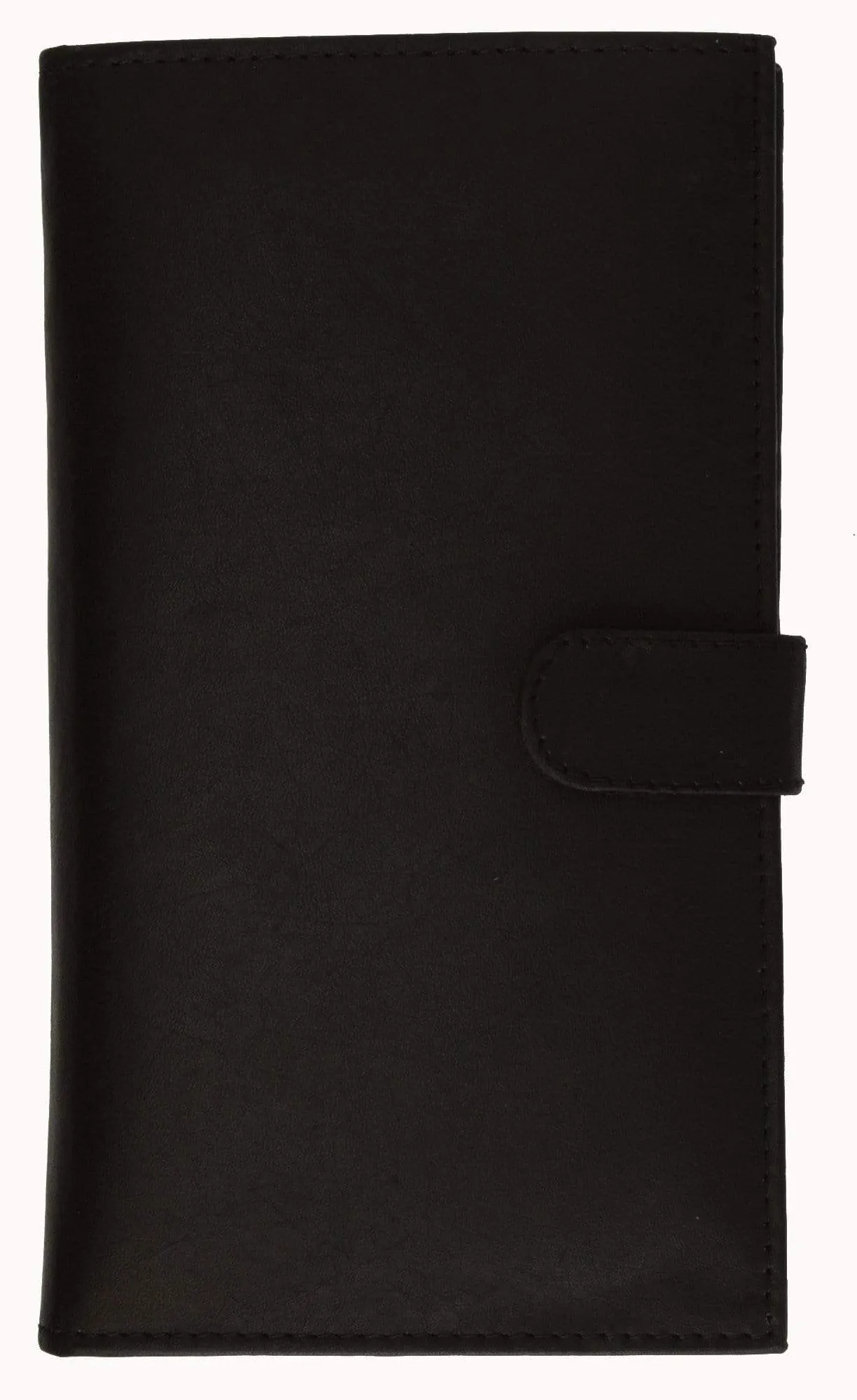 Genuine Leather Bifold Credit Card Holder Wallet With Snap 1629 CF (C)