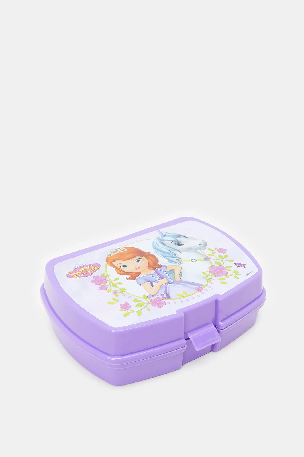 Girls Purple Sofia The First Print Trolley Set (5 Piece)