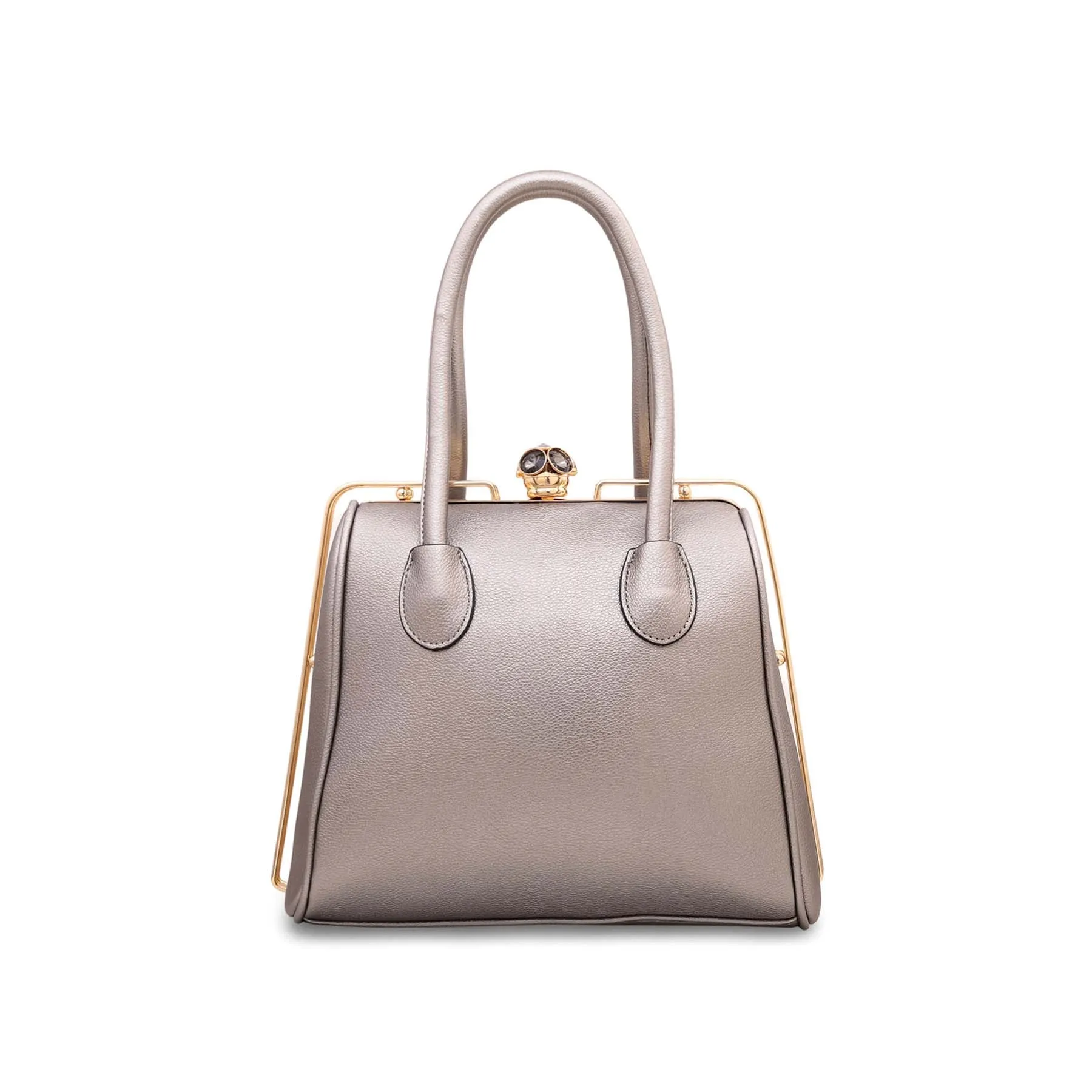 Grey Fancy Hand Bag P35827