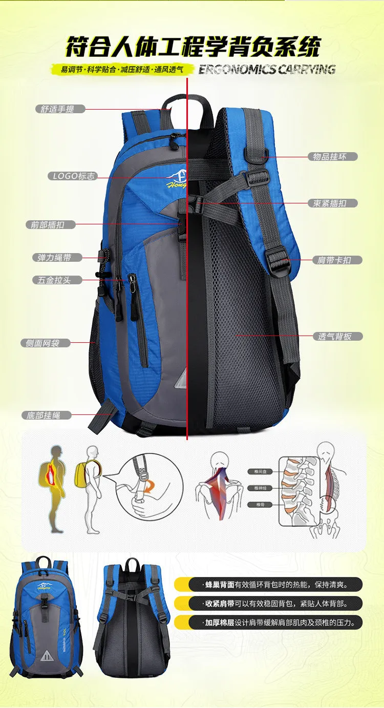 Hiking Backpacks Polyamides and Nylon Backpack for men