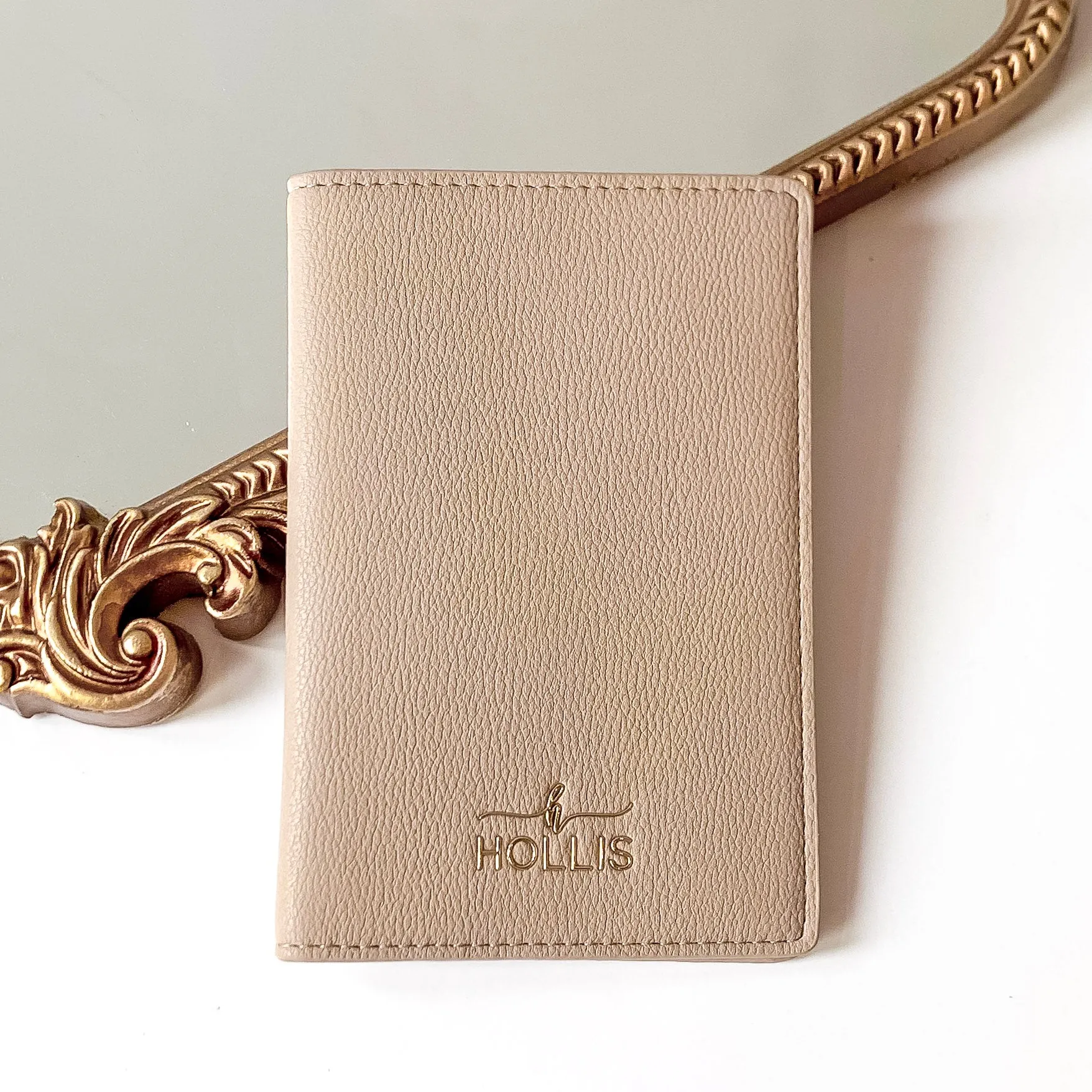 Hollis | Passport Holder in Nude