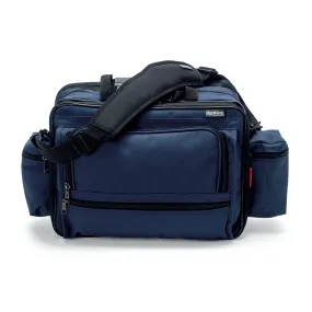 Hopkins Medical Products® 21st Century Plus Nurse Bag 16" x 11-1/2" x 8-1/2", 3-2/5 lb Empty Weight, Navy Blue