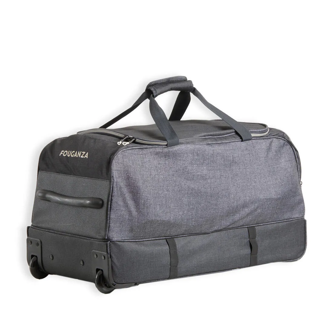 Horse Riding Trolley Bag 80 Litres - Grey/Beige