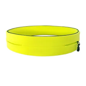 Invisible Running Waist Bag Outdoor Sport Mobile Phone Bag, Size: M(Fluorescent Yellow)