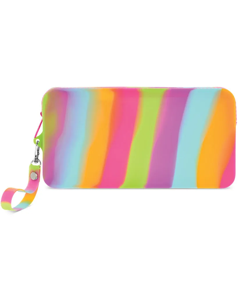 iscream Rainbow Tie Dye Popper Pencil Case - 810-1507