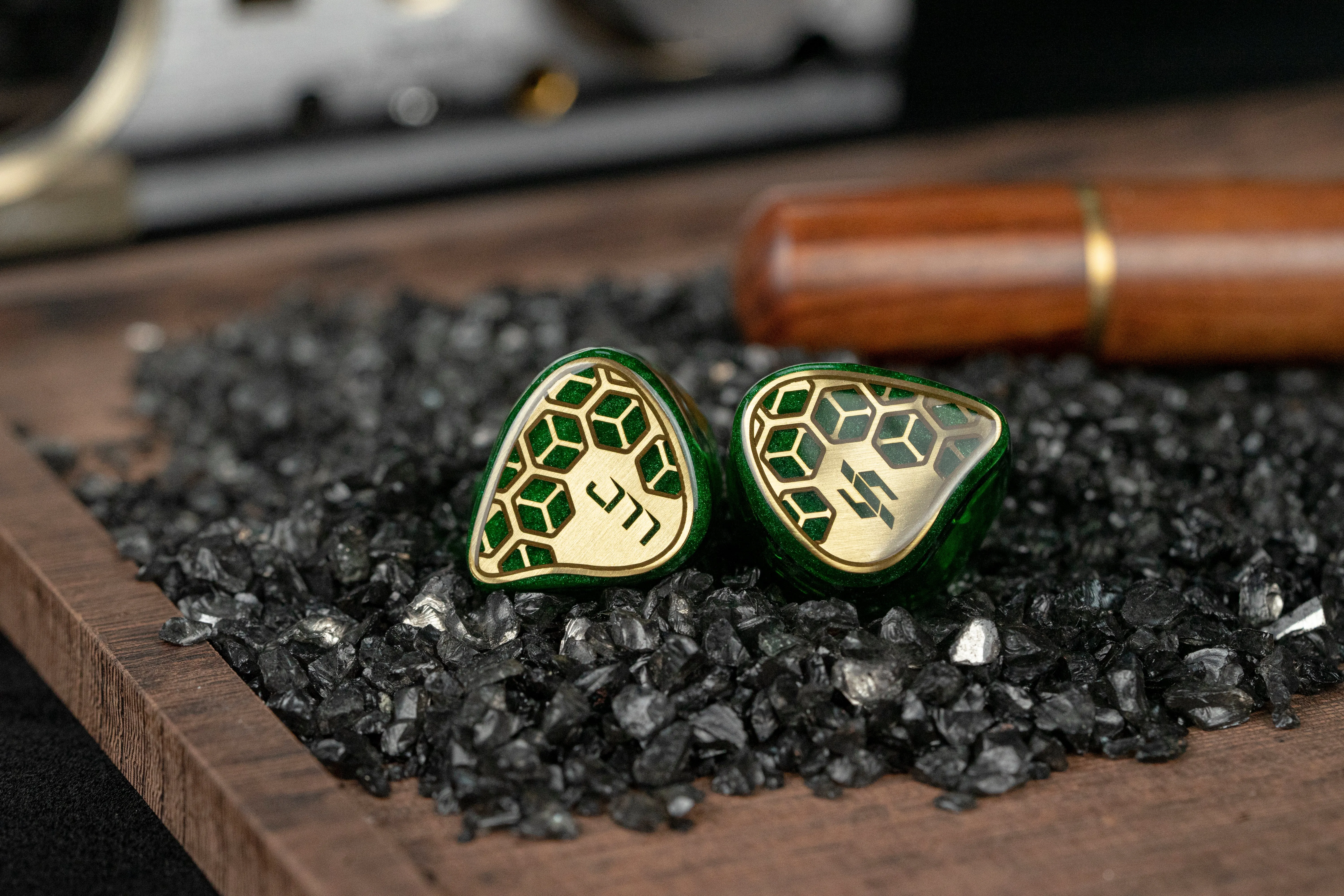 Jomo Audio Instinct IEMs (Emerald Green)