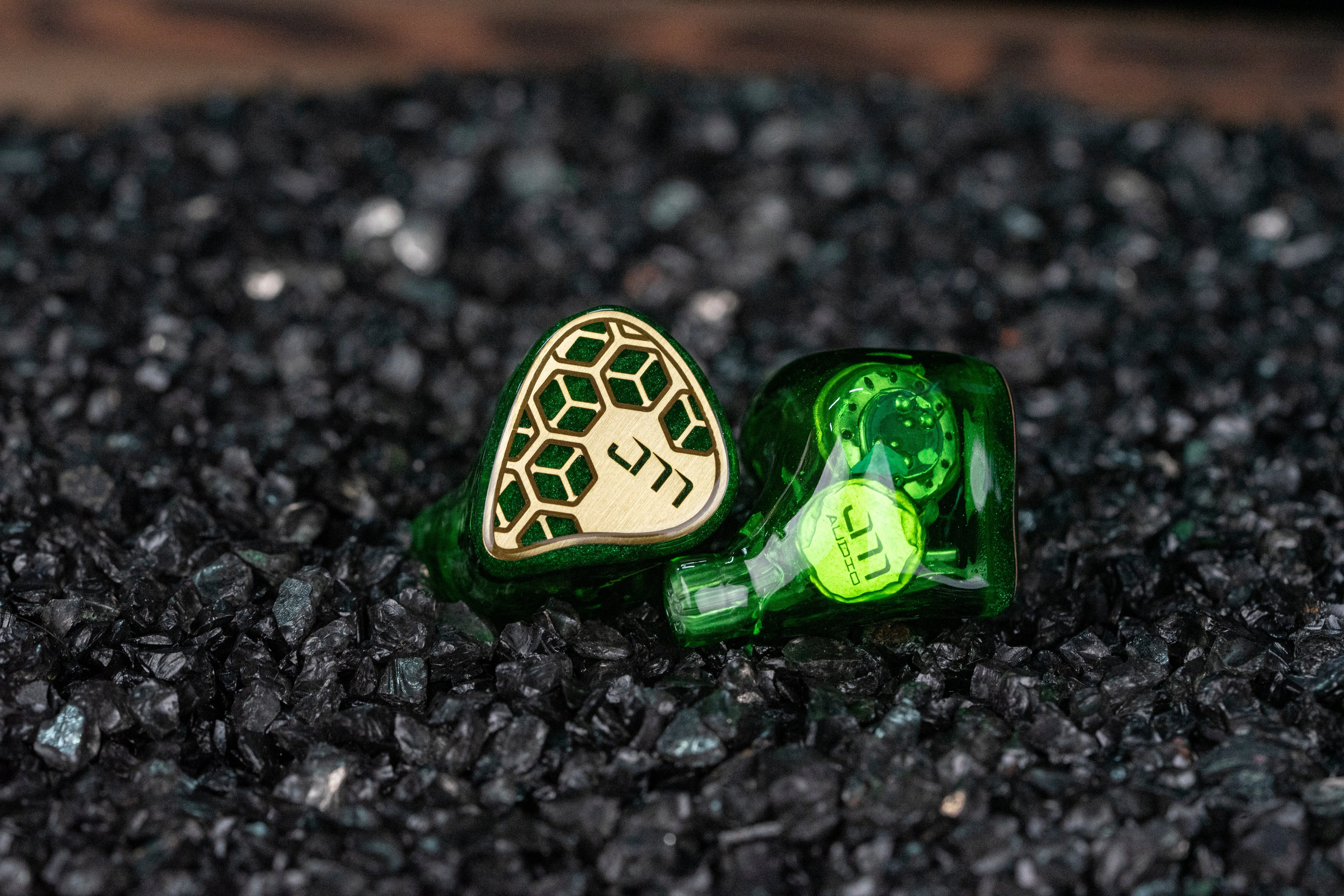 Jomo Audio Instinct IEMs (Emerald Green)