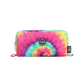 Junior Student Fuchia Tie-Dye Pencil Case