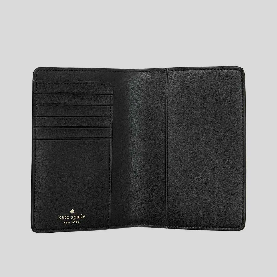 KATE SPADE Madison Passport Holder Black KC577